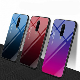 VAKU ® Oneplus 7 Pro Dual Colored Gradient Effect Shiny Mirror Back Cover