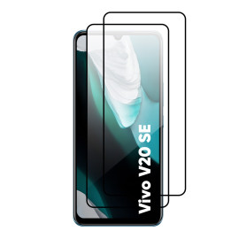 Vaku ® Combo Vivo V20 Se ESD Anti-Static Shatterproof Tempered Glass - Pack Of 2