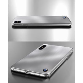 BMW ® Apple iPhone XS 7 Series Steel Edition Luxurious Metal Case Limited Edition Back Cover