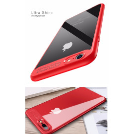 Vaku ® Apple iPhone 6 / 6S Kowloon Series Top Quality Soft Silicone 4 Frames + Ultra-thin Case Transparent Cover