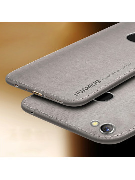 Vaku ® Oppo F5 Youth Luxico Series Hand-Stitched Cotton Textile Ultra Soft-Feel Shock-proof Water-proof Back Cover