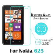 Dr. Vaku ® Microsoft Lumia 625 Ultra-thin 0.2mm 2.5D Curved Edge Tempered Glass Screen Protector Transparent