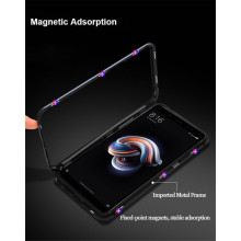 Vaku ® Xiaomi Redmi Note 6 Pro Electronic Auto-Fit Magnetic Wireless Edition Aluminium Ultra-Thin CLUB Series Back Cover