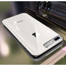 Vaku ® Apple iPhone 8 Plus Metal Camera Ultra-Clear Transparent View with Anodized Aluminium Finish Back Cover