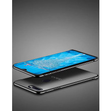VAKU ® Oppo A7 Frameless Semi Transparent Cover (Ring not Included)