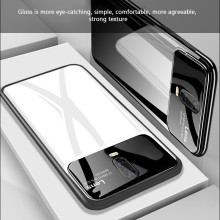 Vaku ® OnePlus 7 Polarized Glass Glossy Edition PC 4 Frames + Ultra-Thin Case Back Cover