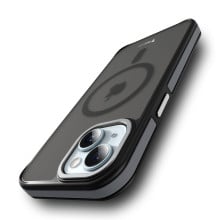 Vaku Luxos ® Apple iPhone 15 Plus Elemento MagPro Drop Protection Shockproof Guard Corner Frosted Certified Mag-Safe Back Cover