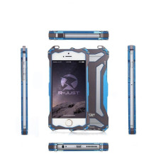 R-JUST ® Apple iPhone 6 Plus / 6S Plus GUNDAM Aluminium Alloy Dual-Color Oxidation Metal Case Back Cover