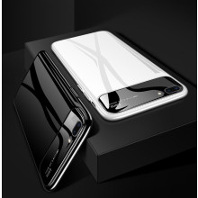 Vaku ® Apple iPhone 8 Plus Polarized Glass Glossy Edition PC 4 Frames + Ultra-Thin Case Back Cover