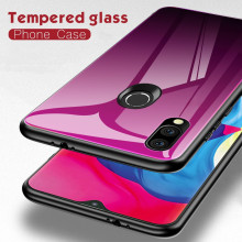 VAKU ® Xiaomi Redmi Note 7 / Note 7 Pro Dual Colored gradient effect at the back with shiny mirror effect back cover