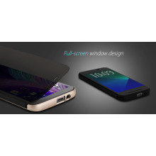 Rock ® HTC One M9 DR.Vaku Invisible SmartView Translucent Touch Case Flip Cover