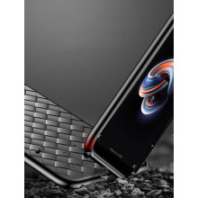 Vaku ® Xiaomi Redmi Note 5 Pro WeaveNet Series Cross-Knitt Heat-Dissipation Edition Ultra-Thin TPU Back Cover