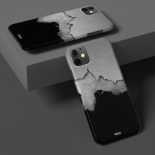Vaku ® Apple iPhone 11 Crack Stone Designer Print Back Cover