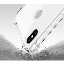 Vaku ® Xiaomi Redmi Note 5 Pro PureView Series Anti-Drop 4-Corner 360° Protection Full Transparent TPU Back Cover Transparent