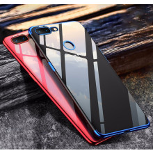 Vaku ® OnePlus 5T CAUSEWAY Series Electroplated Shine Bumper Finish Full-View Display + Ultra-thin Transparent Back Cover