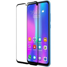 Dr. Vaku ® Huawei Honor 10 Lite Curved Edge Ultra-Strong Ultra-Clear Full Screen Tempered Glass-Black