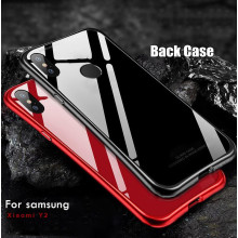 Vaku ® Xiaomi Redmi Y2 Club Series Ultra-Shine Luxurious Tempered Finish Silicone Frame Thin Back Cover