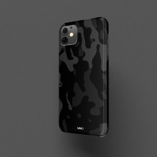 Vaku ® Apple iPhone 11 Black Camouflage Designer Print Back cover