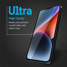 Vaku ® Screen Protector for Apple iPhone 14 Plus HD Tempered Glass Anti Scratch Upgrade Edge Protection Glass