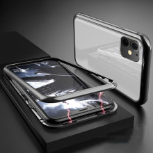 Vaku ® For Apple iPhone 11 Electronic Auto-Fit Magnetic Wireless Edition Aluminium Ultra-Thin CLUB Series Back Cover