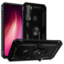 Vaku ® Xiaomi Redmi Note 8 Hawk Ring Shock Proof Cover with Inbuilt Kickstand