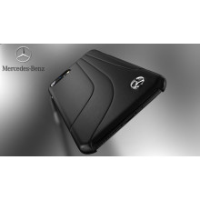 Mercedes Benz ® Apple iPhone 8 Plus Redressa Series Premium Leather Drop Line Technology Case Back Cover