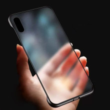VAKU ® Vivo V11 Pro Frameless Semi Transparent Cover (Ring not Included)