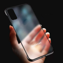 VAKU ® Samsung Galaxy S20 Frameless Semi Transparent Cover (Ring not Included)