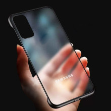 VAKU ® Samsung Galaxy S20 Plus Frameless Semi Transparent Cover (Ring not Included)