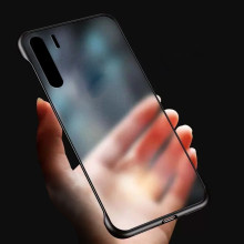 VAKU ® Oppo F15 Frameless Semi Transparent Cover (Ring not Included)