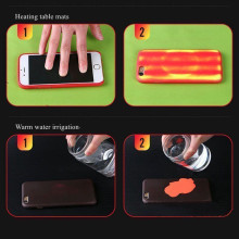 Vaku ® Apple iPhone 8 Volcano Fire Series Hot-Color Changing Infinite Thermal Sensing Technology Back Cover