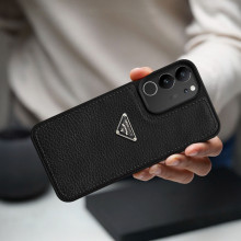 Vaku Luxos ® Vivo V29 5G Nyxen Premium Leather Stitched Soft Shockproof Protective Back Cover