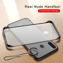 VAKU ® Samsung Galaxy M11 Frameless Semi Transparent Back Cover