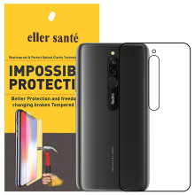 Eller Sante ® Redmi 8 Impossible Hammer Flexible Film Screen Protector (Front+Back)