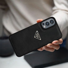 Vaku Luxos ® OnePlus Nord 2 Nyxen Premium Leather Stitched Soft Shockproof Protective Back Cover