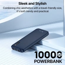Dr Vaku ® CYREX 10000mAh Power Bank 12W Dual USB Fast Charge | Type-C & Micro-USB Input | Ultra-Compact & Portable