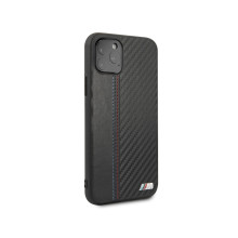 BMW ® For Apple iPhone 11 Pro M5 Competition PU Leather Carbon Fiber Back Cover