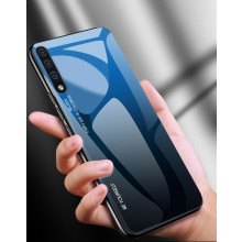 VAKU ® Samsung Galaxy A50 Dual Colored Gradient Effect Shiny Mirror Back Cover
