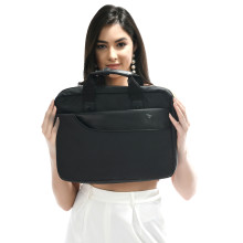 Vaku Luxos ® CALISTA Laptop Sleeve with Strap highly durable Compatible for Macbook 13|14" - Black
