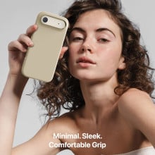 Vaku Luxos ® Apple iPhone 17 Air Liquid Silicone Slim Protective Shockproof Phone Back Cover with Anti-Scratch Microfiber Lining