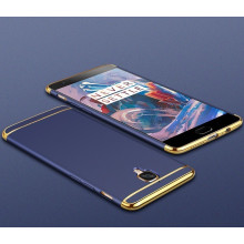 Vaku ® OnePlus 3 / 3T Ling Series Ultra-thin Metal Electroplating Splicing PC Back Cover