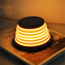 VAKU ® 2-in-1 Flexible 5-color Switching Night Light + Wireless Qi Charger