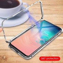 Vaku ® Samsung Galaxy S10 Electronic Auto-Fit Magnetic Wireless Edition Aluminium Ultra-Thin CLUB Series Back Cover