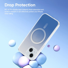 eller santé ® Apple iPhone 15 Zurich Dual Colored Magsafe Series TPU Shockproof Scratch Resistant Protective Back Cover