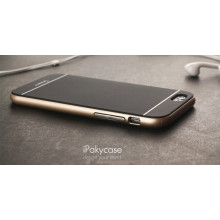 i-Paky ® Apple iPhone 6 Plus / 6S Plus Mat Series Ultra-thin Hybrid Silicon Grip Shockproof Protective Shell Back Cover