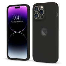 Vaku Luxos ® Apple iPhone 14 Pro Premium Liquid Silicone Logo-Cut Soft Anti-Scratch Microfiber Lining Case Back Cover