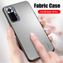 Vaku ® Redmi Note 10 Pro Luxico Series Hand-Stitched Cotton Textile Ultra Soft-Feel Shock-proof Water-proof Back Cover