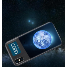 VAKU ® Apple iPhone X / XS NFC Wireless LED Light Illuminated 3D Designer Case Back Cover