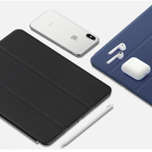 VAKU ® Apple iPad Mini 1/2/3 Snap-On Series Ultra-thin Leather Smart Flip Cover