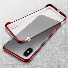 VAKU ® Apple iPhone X / XS Frameless Semi Transparent Cover (Ring not Included)